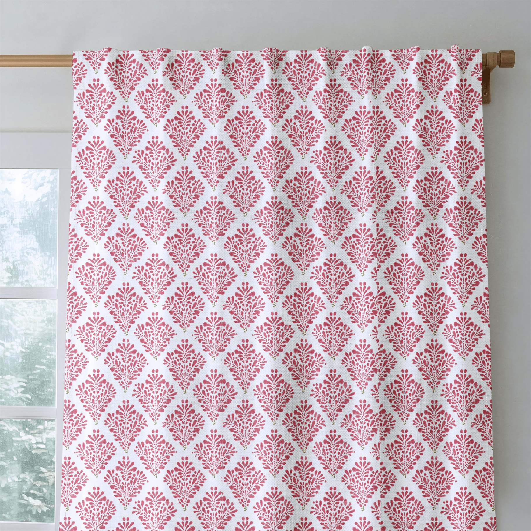 Marlo Damask - Curtain Panel - The Drapery