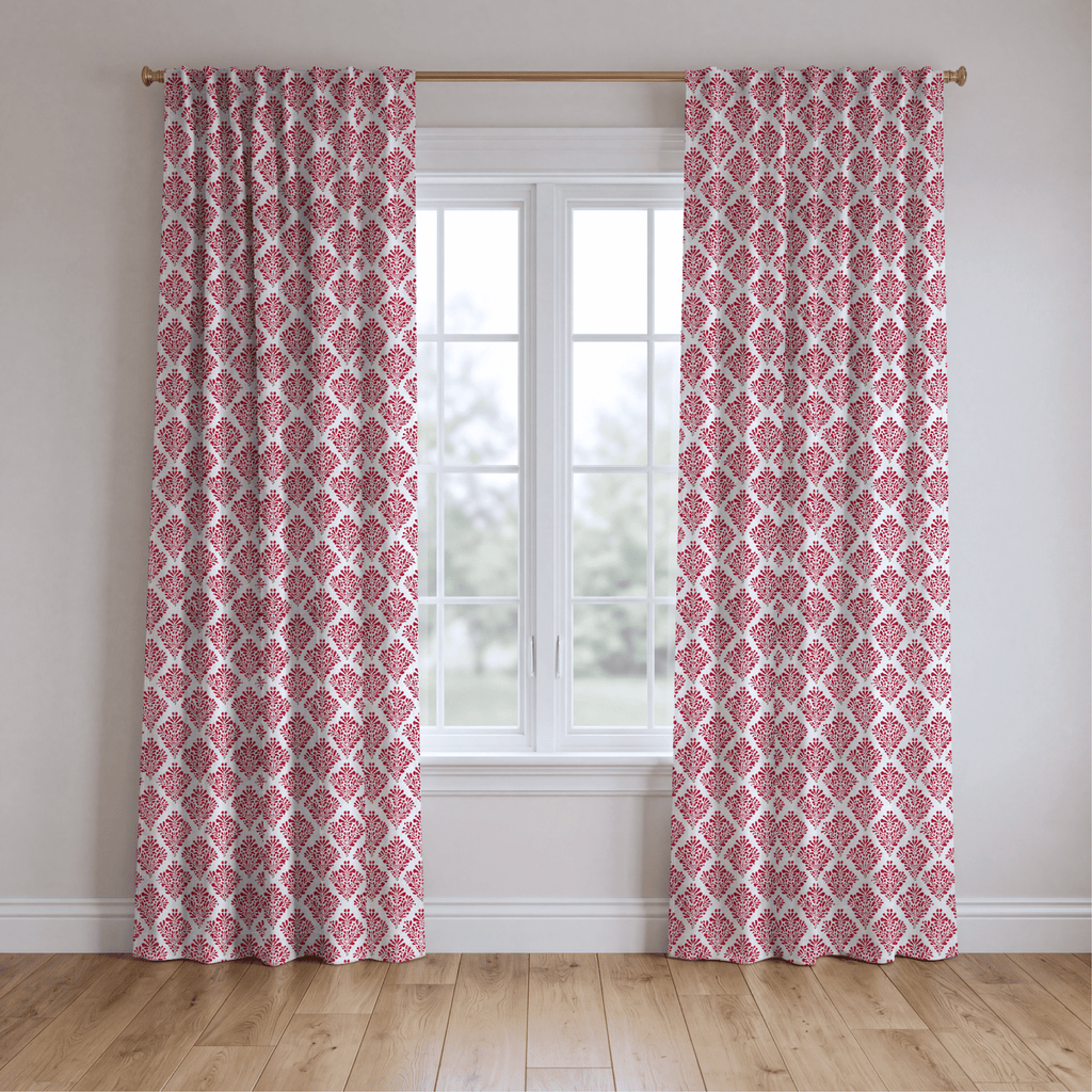 Marlo Damask - Curtain Panel - The Drapery