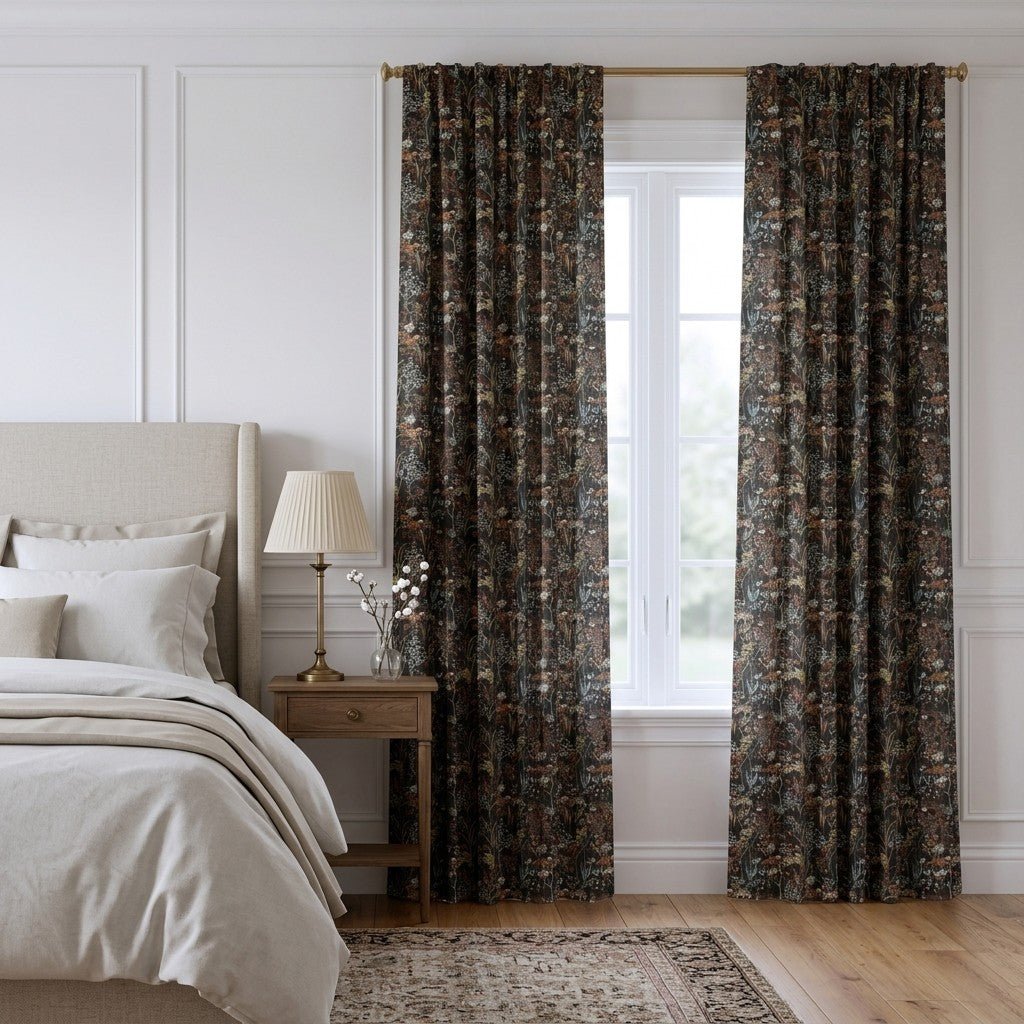 Marlowe Bloom - Curtain Panel - The Drapery