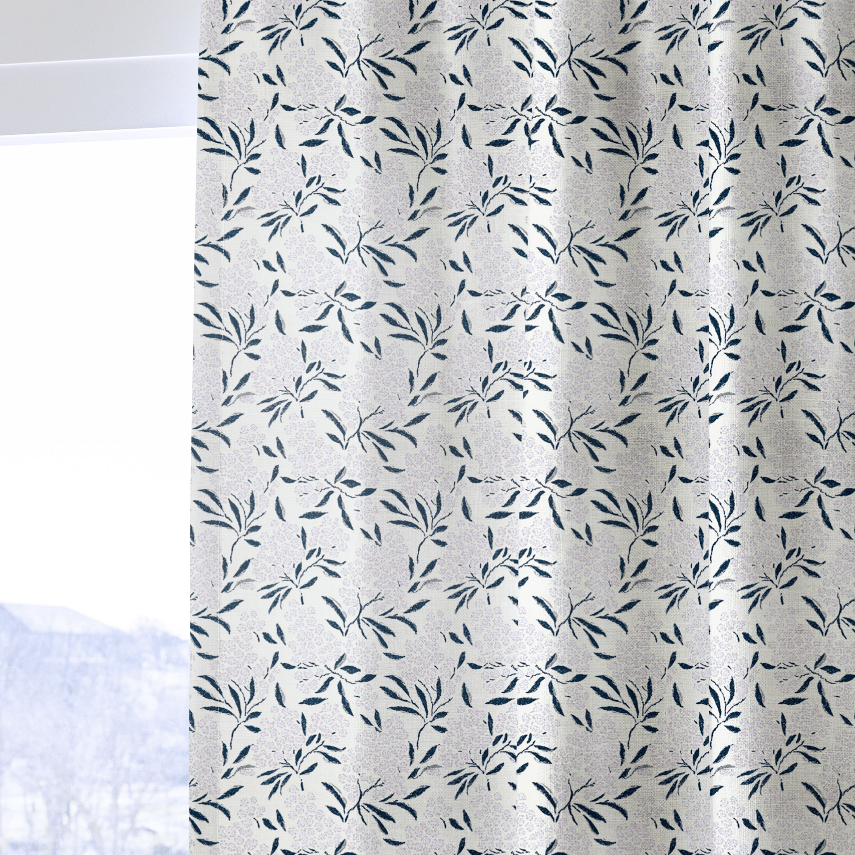 Maroix Floral - Curtain Panel - The Drapery