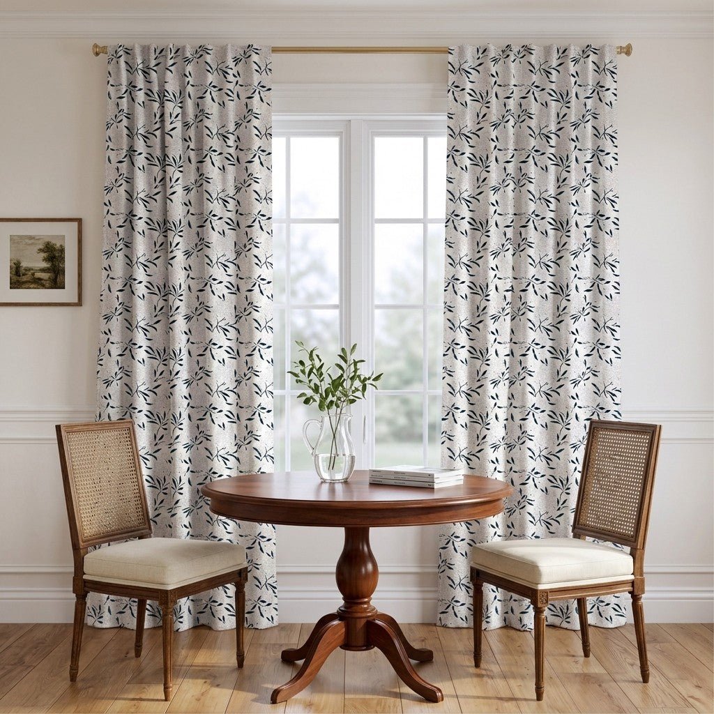 Maroix Floral - Curtain Panel - The Drapery