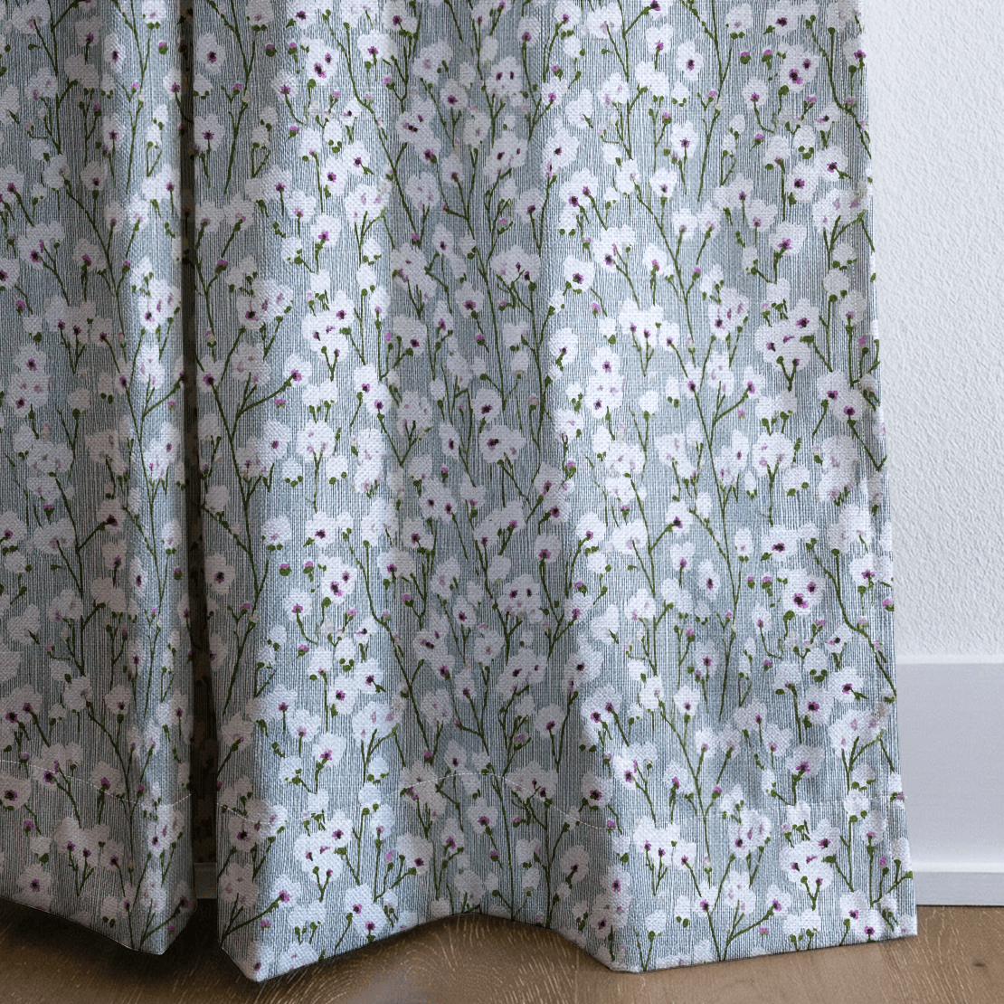 Marquette Blossoms - Curtain Panel - The Drapery