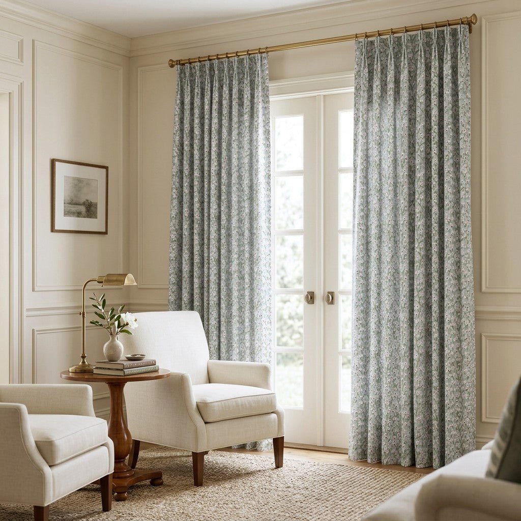 Marquette Blossoms - Curtain Panel - The Drapery