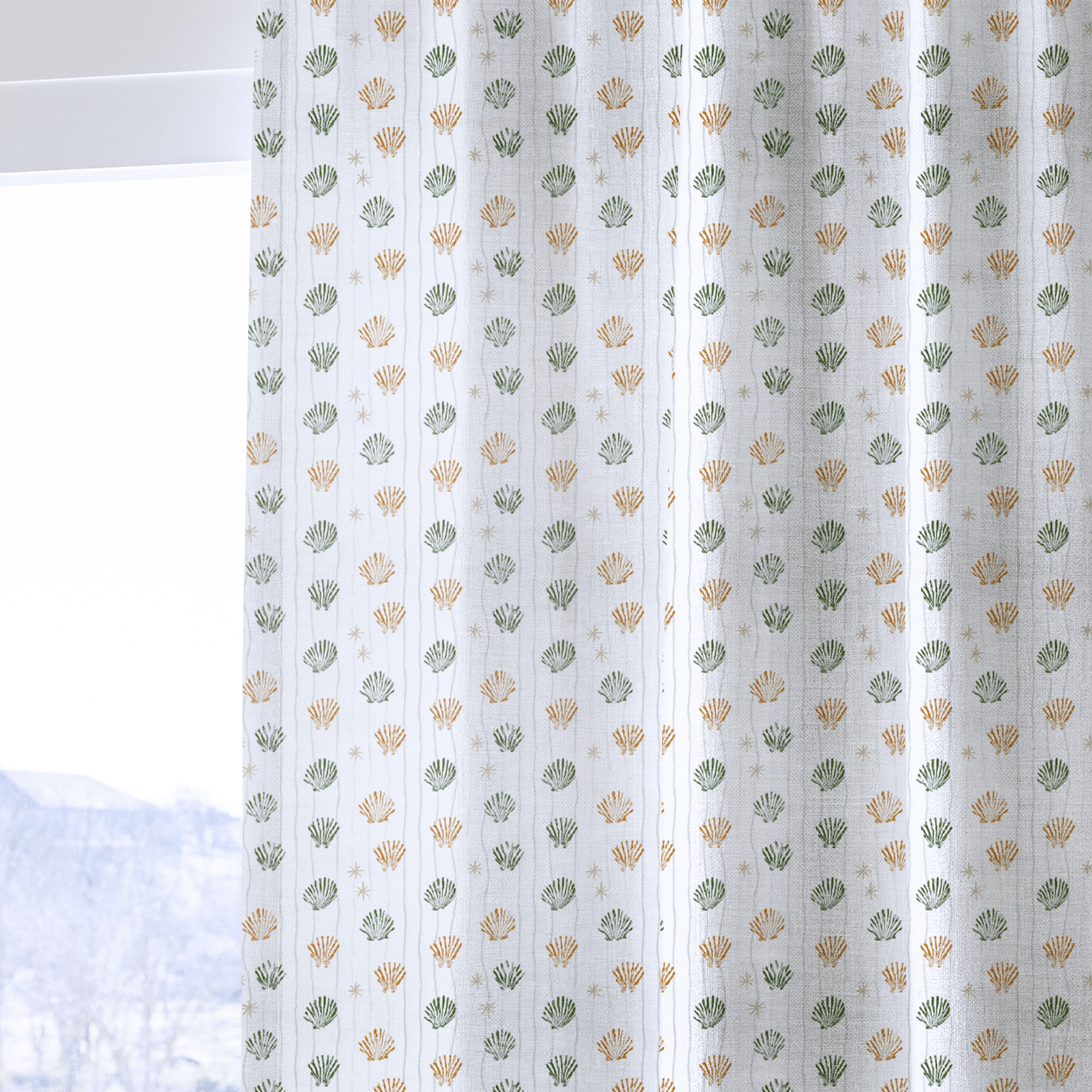 Marquin Coast - Curtain Panel - The Drapery