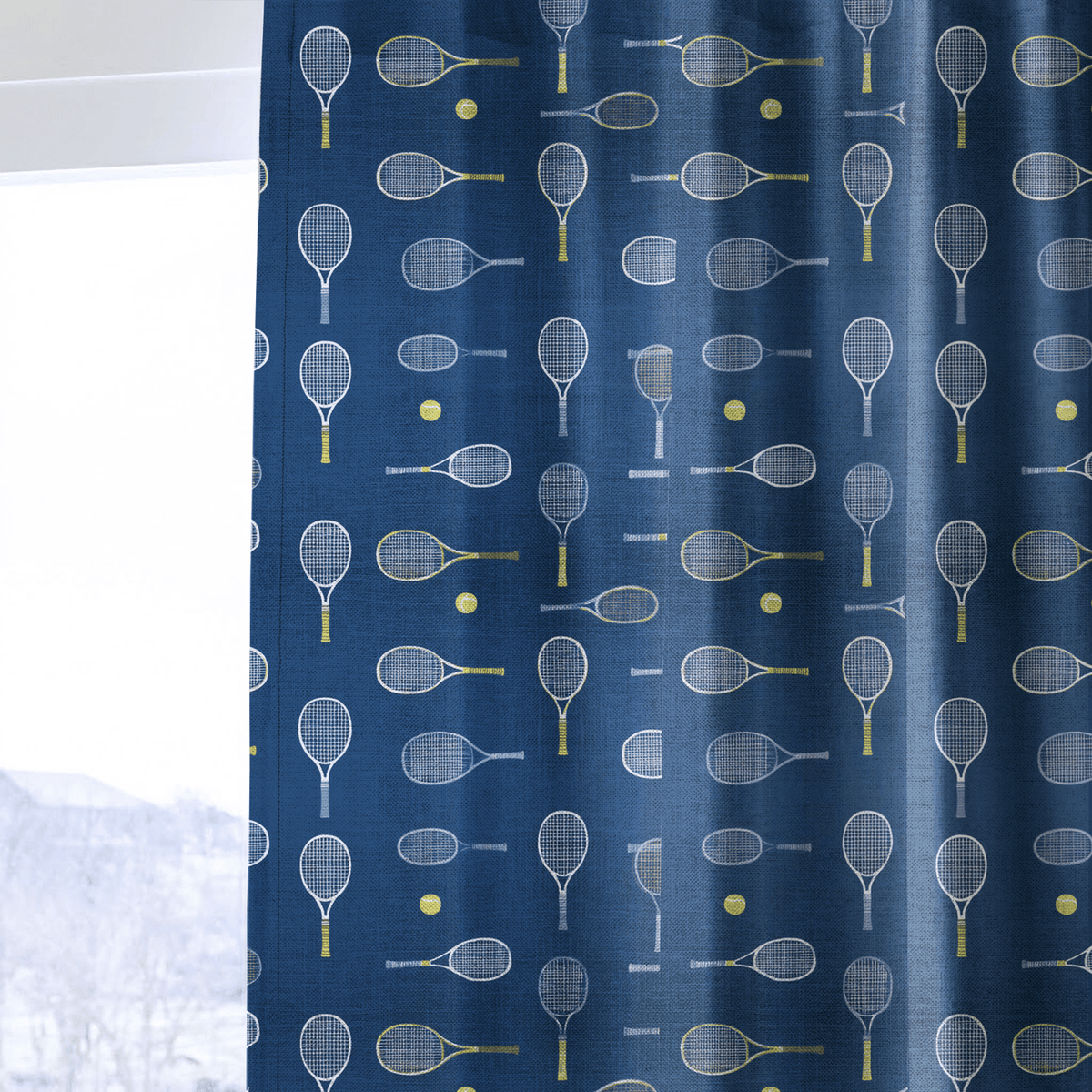 Match Point - Curtain Panel - The Drapery