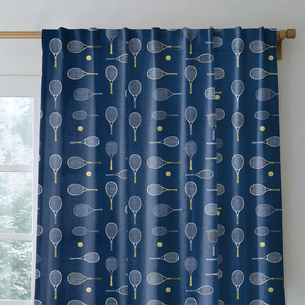 Match Point - Curtain Panel - The Drapery