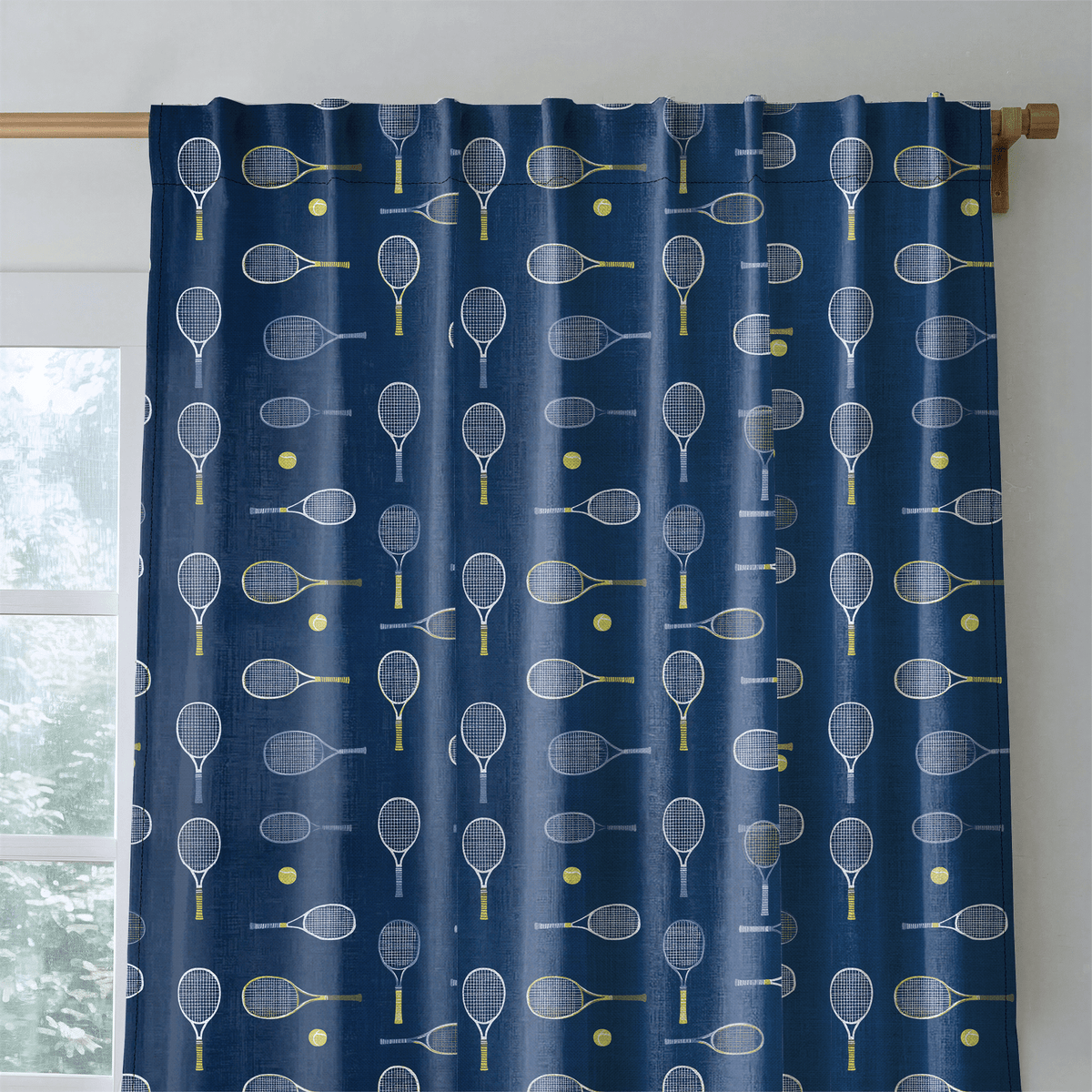 Match Point - Curtain Panel - The Drapery