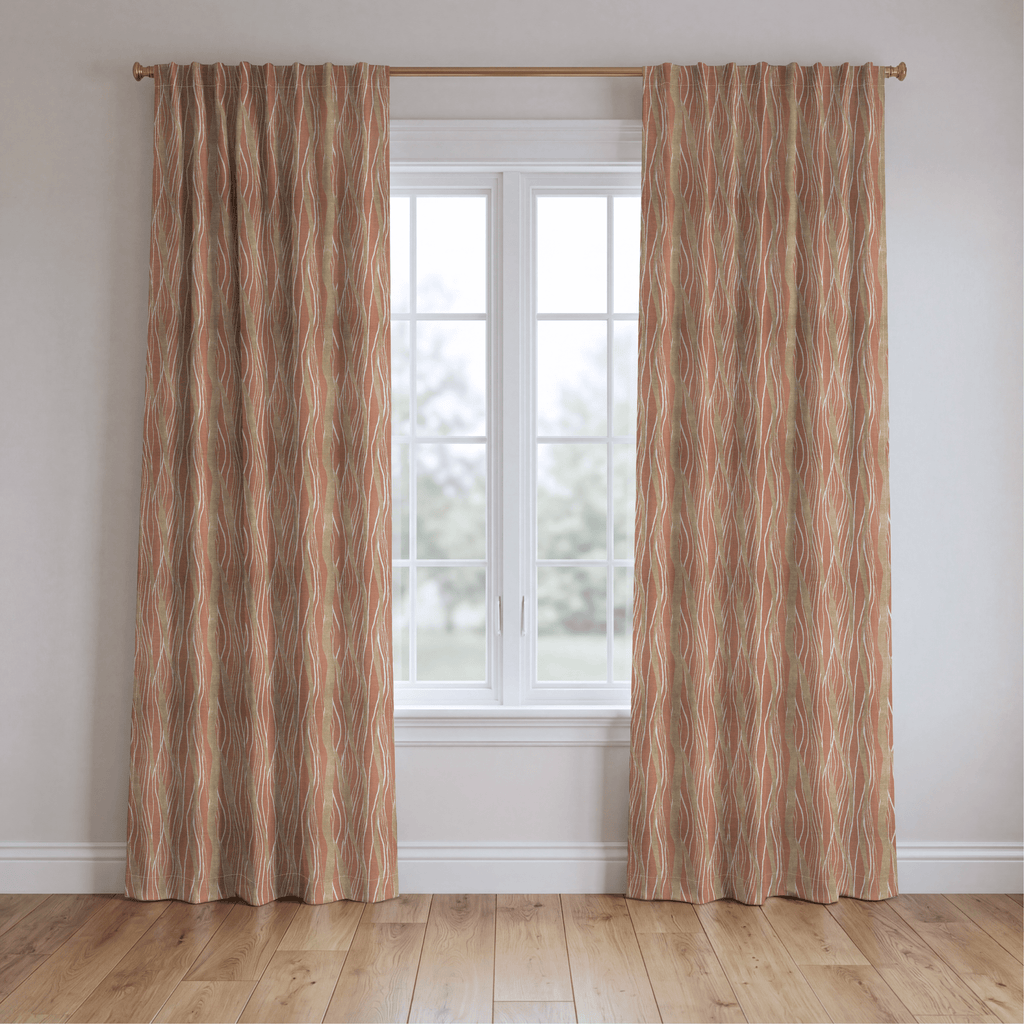 Matthias Waves - Curtain Panel - The Drapery