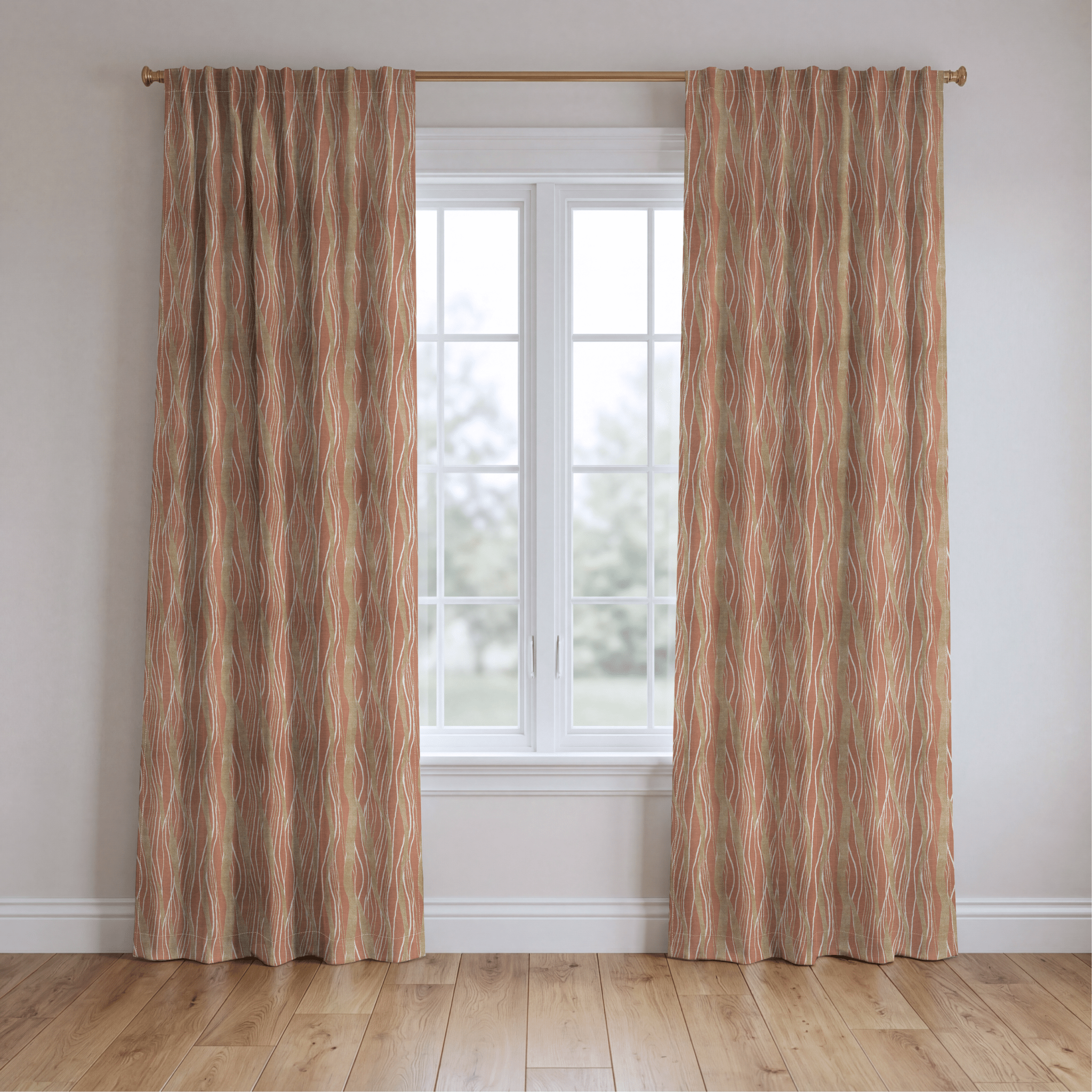 Matthias Waves - Curtain Panel - The Drapery