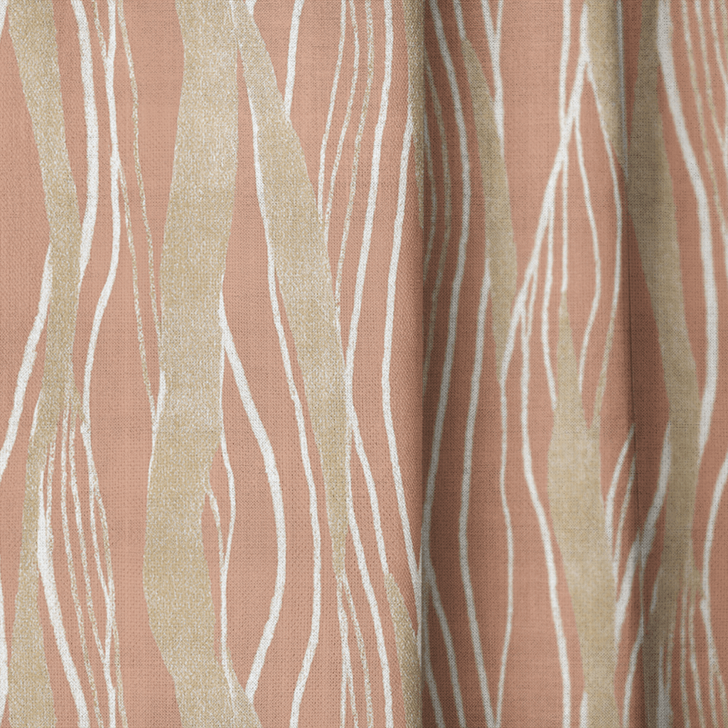Matthias Waves - Curtain Panel - The Drapery