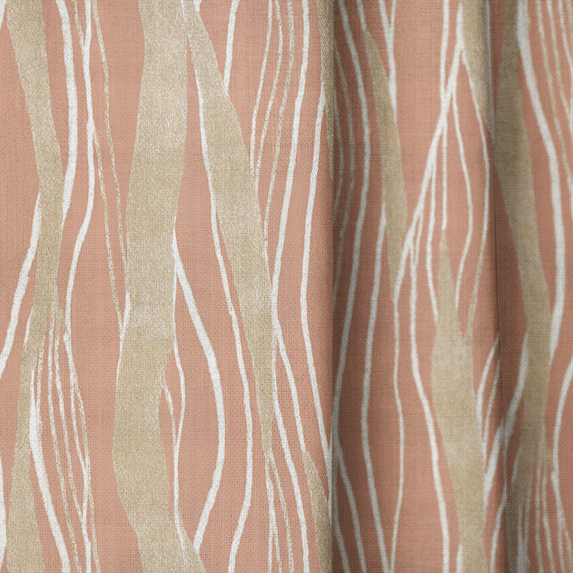 Matthias Waves - Curtain Panel - The Drapery