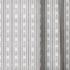 Mauve Sprig Stripe - Curtain Panel - The Drapery