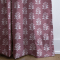 Mauve Trees - Curtain Panel - The Drapery