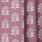 Mauve Trees - Curtain Panel - The Drapery