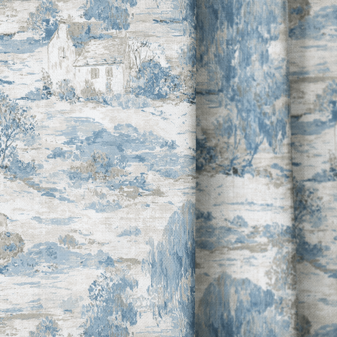 Mayfair Toile - Curtain Panel - The Drapery
