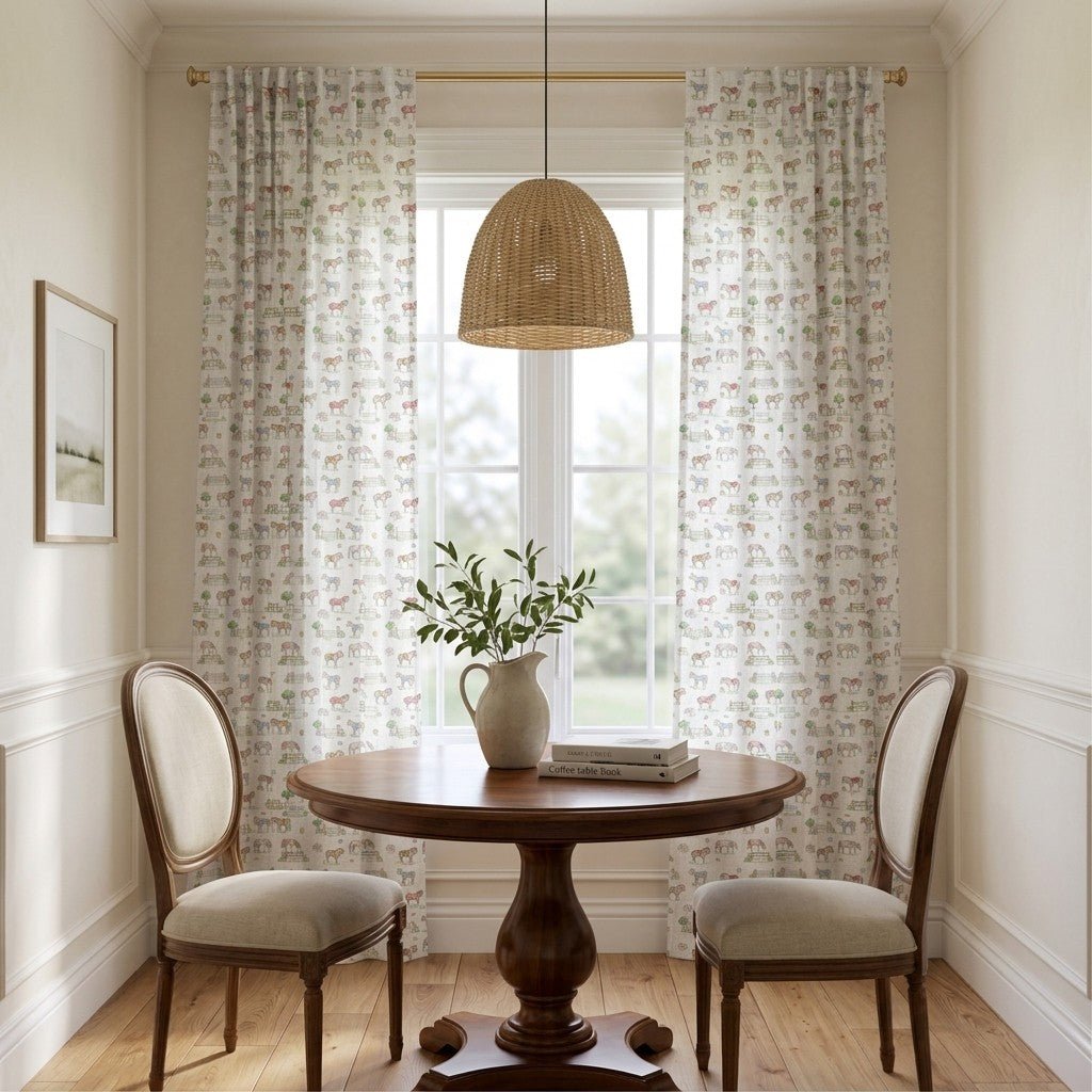 Meadow Canter - Curtain Panel - The Drapery