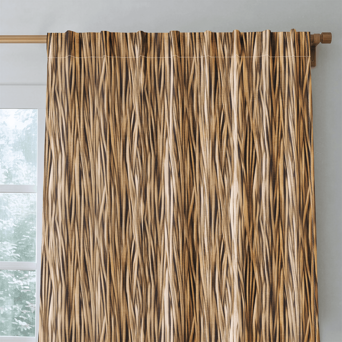Meadow Thatch - Curtain Panel - The Drapery