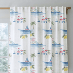 Meet You in Amalfi - Curtain Panel - The Drapery