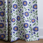 Mercer Blooms - Curtain Panel - The Drapery