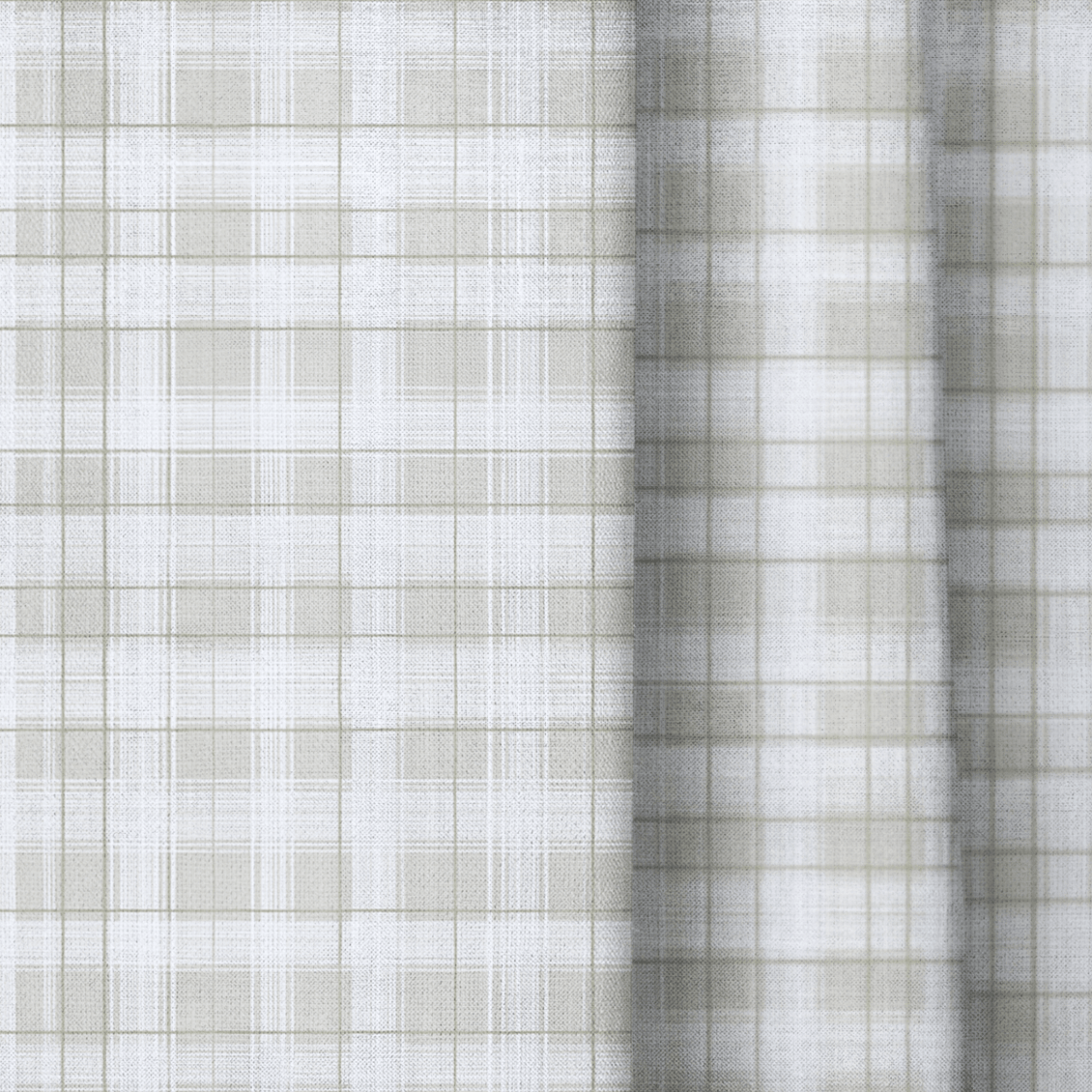 Mercer Plaid - Curtain Panel - The Drapery