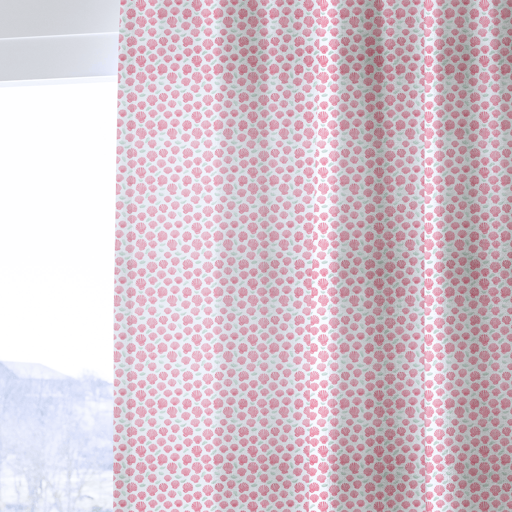 Mermaid Shells - Curtain Panel - The Drapery
