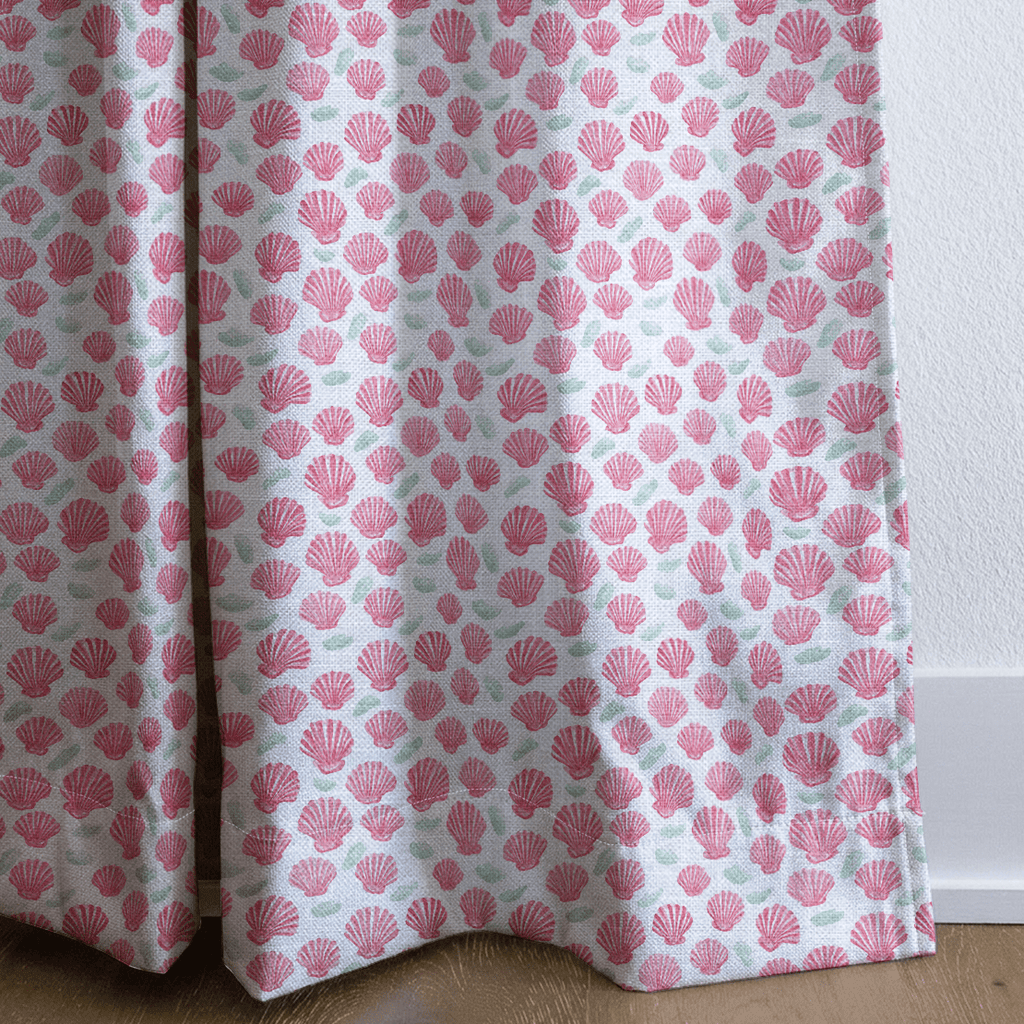 Mermaid Shells - Curtain Panel - The Drapery