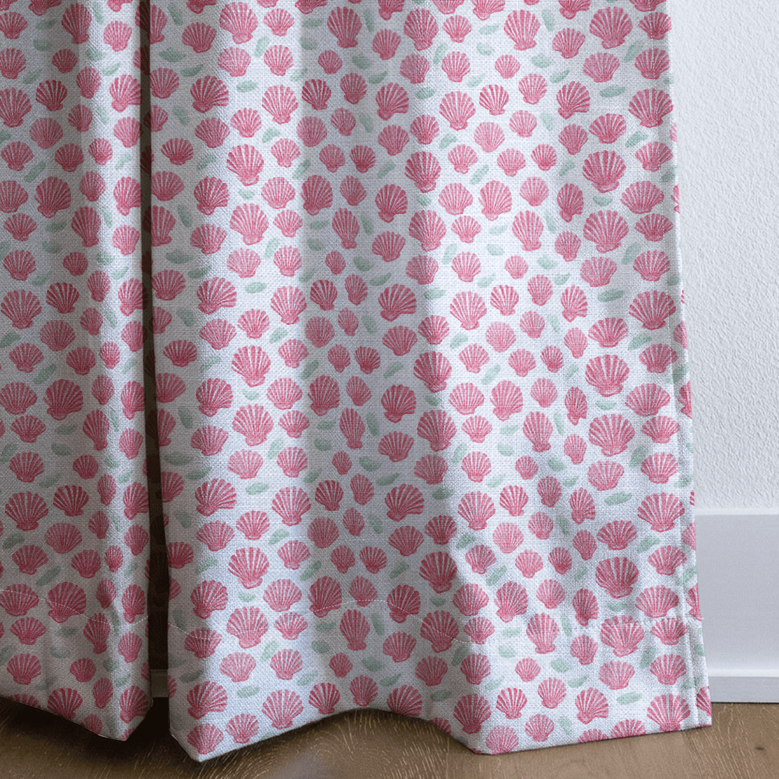 Mermaid Shells - Curtain Panel - The Drapery