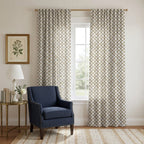 Merrick Check - Curtain Panel - The Drapery