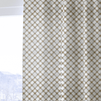 Merrick Check - Curtain Panel - The Drapery