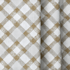 Merrick Check - Curtain Panel - The Drapery
