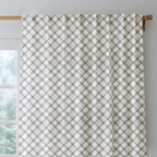 Merrick Check - Curtain Panel - The Drapery
