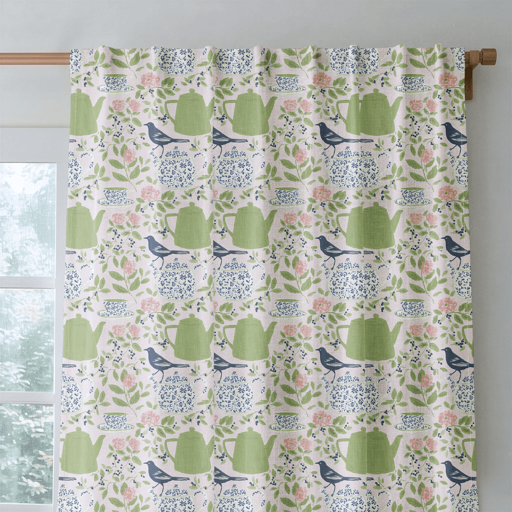 Merrowind Tea Party - Curtain Panel - The Drapery