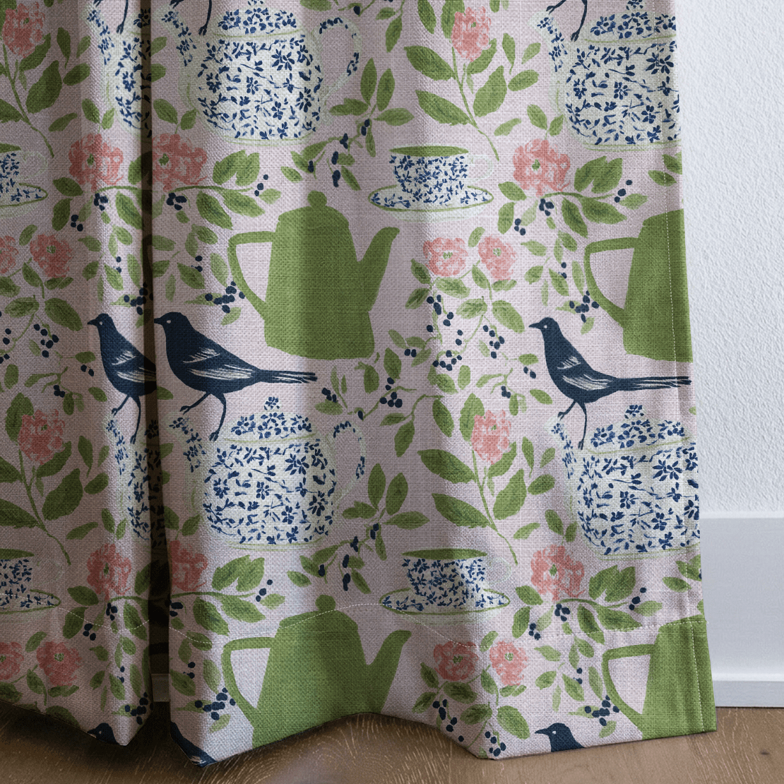Merrowind Tea Party - Curtain Panel - The Drapery