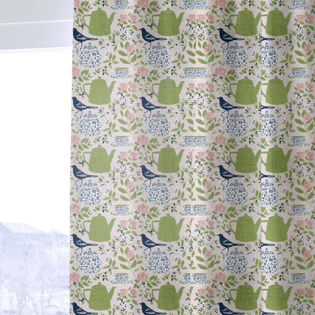Merrowind Tea Party - Curtain Panel - The Drapery