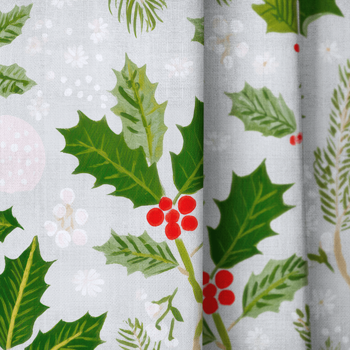 Merry & Bright - Curtain Panel - The Drapery