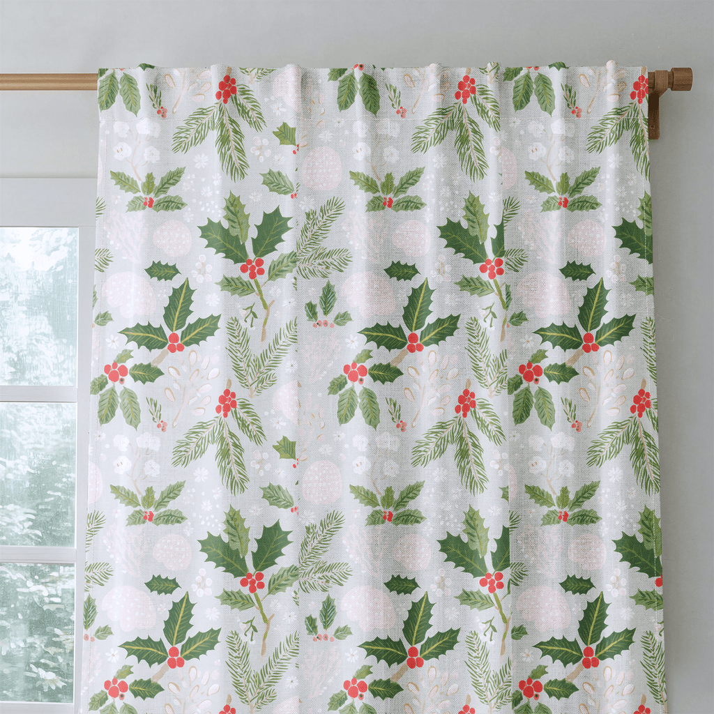 Merry & Bright - Curtain Panel - The Drapery