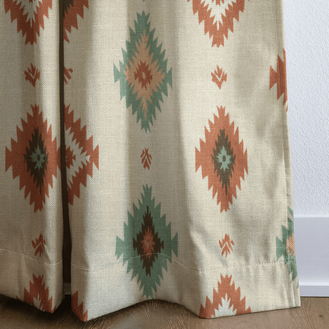 Mesa Diamonds - Curtain Panel - The Drapery