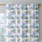 Miami Vice Versa - Curtain Panel - The Drapery