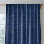 Midnight Bloom - Curtain Panel - The Drapery