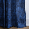 Midnight Bloom - Curtain Panel - The Drapery