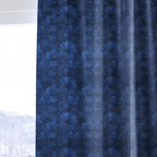 Midnight Bloom - Curtain Panel - The Drapery
