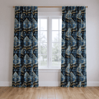 Midnight Court - Curtain Panel - The Drapery