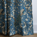 Midnight Plumage - Curtain Panel - The Drapery