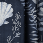 Midnight Reef - Curtain Panel - The Drapery