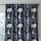 Midnight Reef - Curtain Panel - The Drapery
