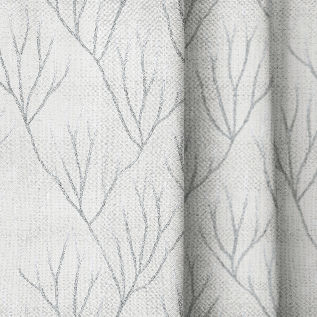Mila Coral - Curtain Panel - The Drapery