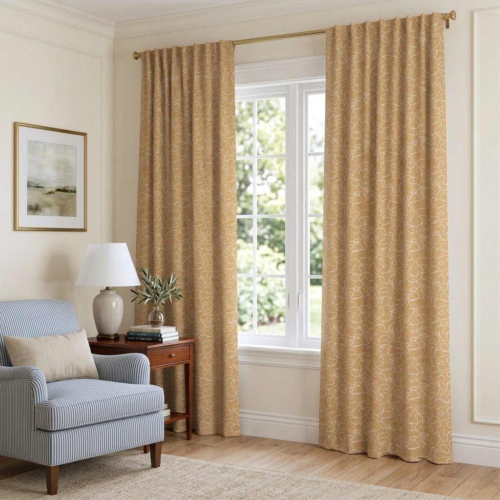Miles - Curtain Panel - The Drapery