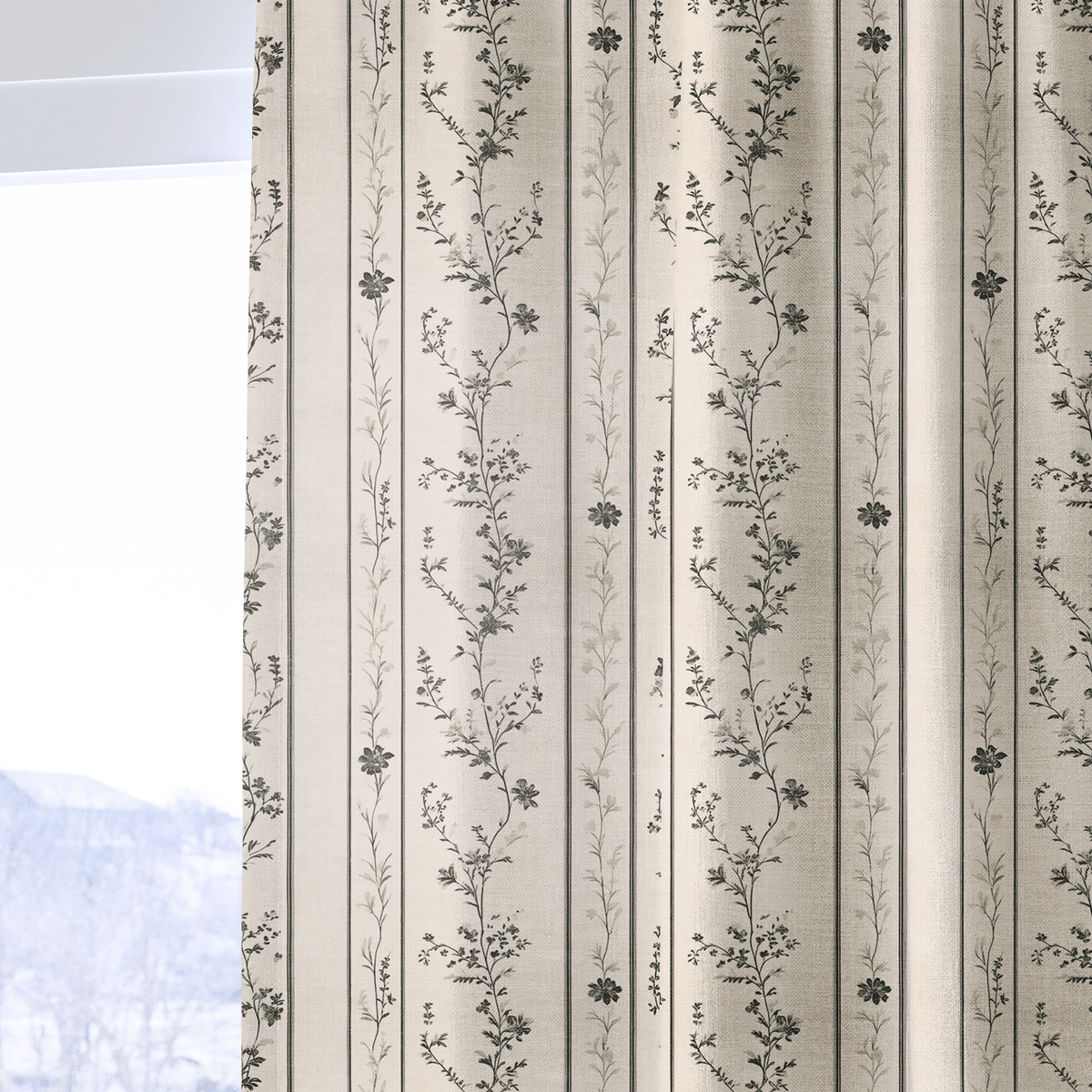 Millicent - Curtain Panel - The Drapery