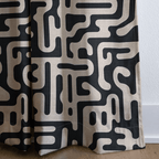 Milo Maze - Curtain Panel - The Drapery