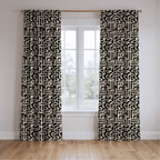 Milo Maze - Curtain Panel - The Drapery